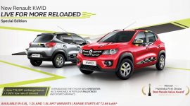 Renault KWID LIVE FOR MORE RELOADED Special Edition