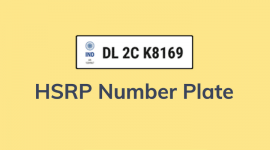 high security registration plate